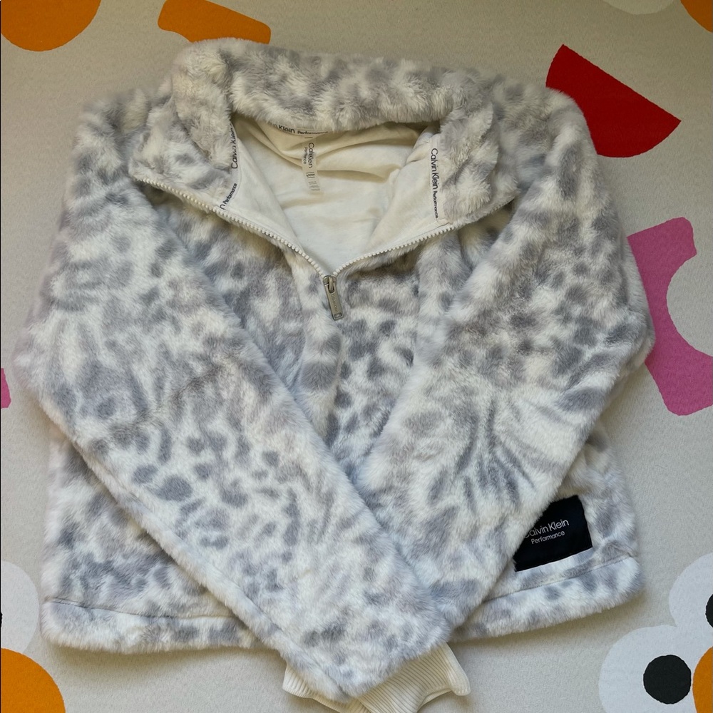 Calvin Klein performance Sherpa jacket size small
